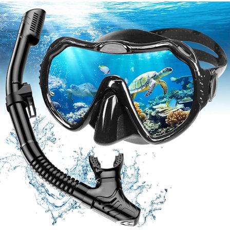 Sukellussuojalasit snorklausasu uudet miehet ja naiset aikuisten suuri kehys silikonimaski uinti snorklausmaski sukelluslasit