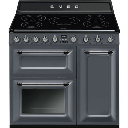 Smeg TR93IGR2 induktionsspis, slate grey | Vitvaror > Induktionshällar > Induktionsspis | Bagaren och Kocken
