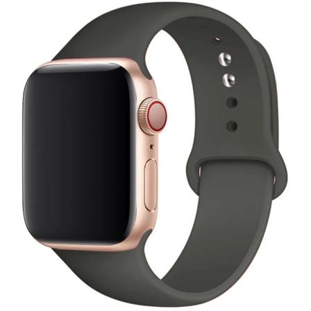 Rem för Apple Watch Band 44mm 40mm 45mm 41mm 49mm 42mm 38mm 44 mm Silikonarmband iwatch series se 6 7 8 9 Ultra 2 band 49mm Cocoa 42 44 45 49 mm M-L