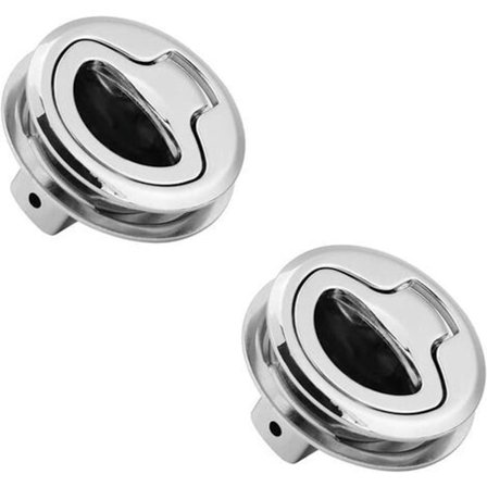 Luke luker, 2 stk, innfelt luke luker, båtluke, innfelt luke håndtak, innfelt