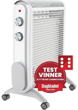 BOOSTER Gulvovn frittstående Provida II 2000w Hvit