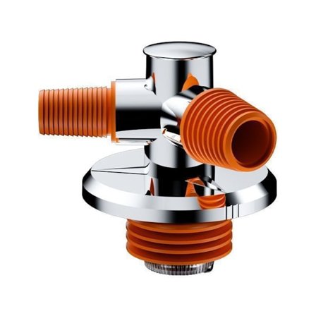 Gulvafløbsforsegling til vaskemaskine, fortykket firevejs med magnetisk anti-lugt kerne