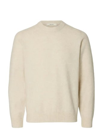 Selected | Slhrai Ls Knit Crew Neck Noos | XXL