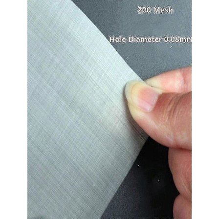 4 - 500 Mesh, 304 Rostfritt Stål Filter Trådnät Vävd Trådsikt Platt Skärmnät 50cm x 1 meter