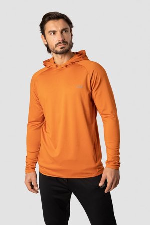 ICANIWILL - Ultimate Training Hoodie Burnt Orange - Heren - sportkleding van ICIW