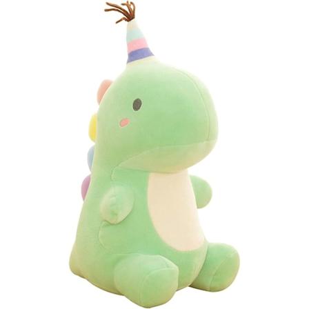 T ytetty el inpehmolelu, s p dinosauruslelu, pehme dinosauruspehmolelu lapsille, pehmolelulahja pojille ja tyt ille (vihre , 9 tuumaa)
