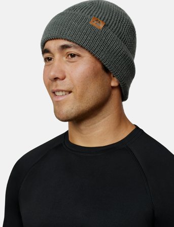 Danish Endurance Merino Beanie 1-Pack - Grey - ONE SIZE