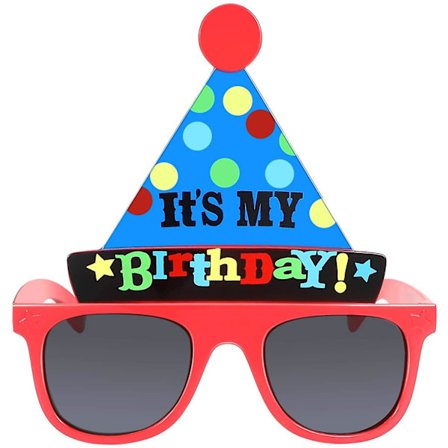 Grattis på födelsedagen glasögon Det är min födelsedag roliga hattglasögon födelsedagsfest solglasögon Nyhet fest hattglasögon barn födelsedagsfest 