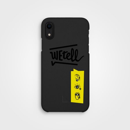 WEtell Eco-Friendly Phone Case Plant Based Mobile Case | agood company, iPhone XR