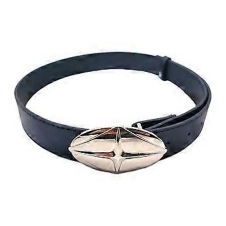 Casual kroppskjede for kjole, scene, dans for kvinner, jenter, enkel spenne, hot girl, lett belte, cowboykjede, svart (svart)