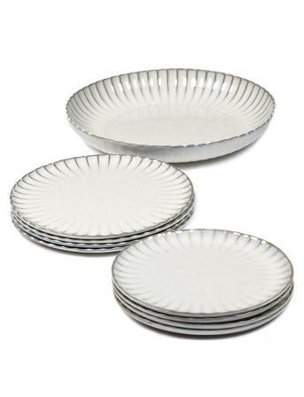 Serax Dinner Set Inku By Sergio Herman - White - ONE SIZE