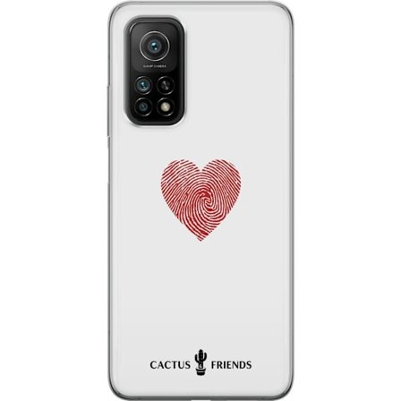 Yhteensopiva Puhelinkuori Xiaomi Xiaomi Mi 10T 5G Cactus and Friends - Fingerprint Love