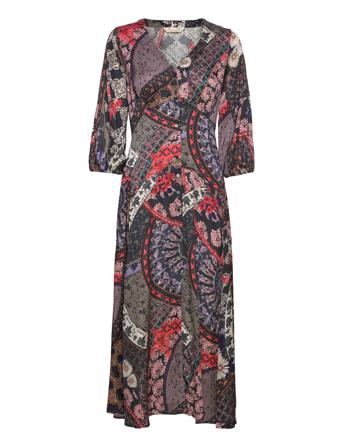 Anita Long Dress Patterned ODD MOLLY