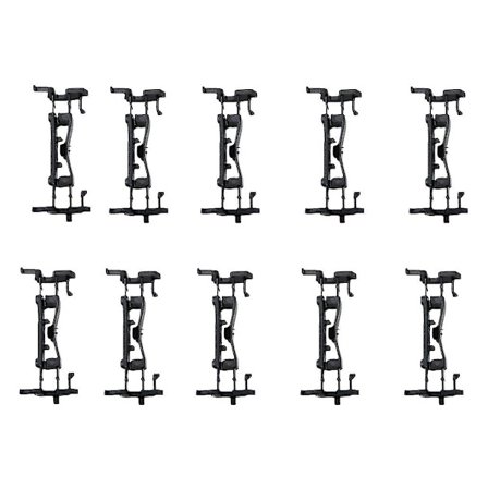 10kpl L200 Triton Auto Kattolistan Kiinnikkeet Napsautettavat Kattokiskon Koristelistakiinnikkeet