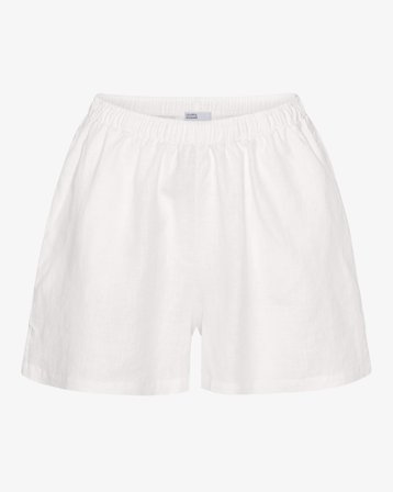 Linen Shorts - Optical White M