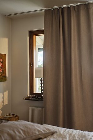 Jotex - Zasłona Zaciemniająca 1 Długość Ciemny szarobrazowy - SHADOW - Kup Zasłony zaciemniające firmy Jotex