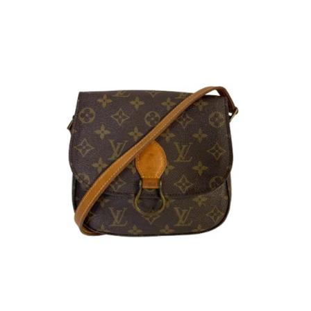Louis Vuitton Vintage, Pre-owned Canvas louis-vuitton-bags Bruin, Dames, Maat:ONE Size
