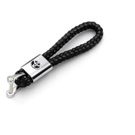 Toyota Braided avaimenperä nahkaa - korkea laatu