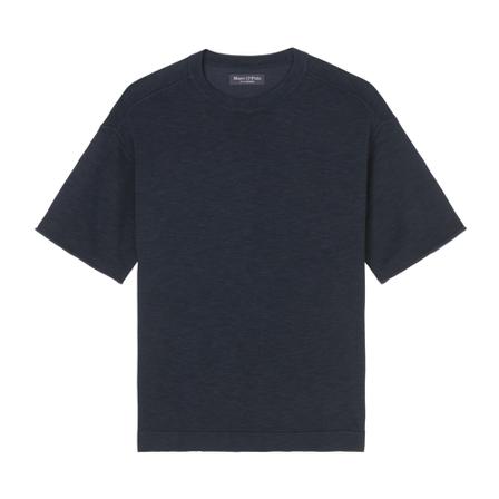 Marc O'Polo Short sleeve jumper blå, Herr T-shirts, Herr, Storlek: M