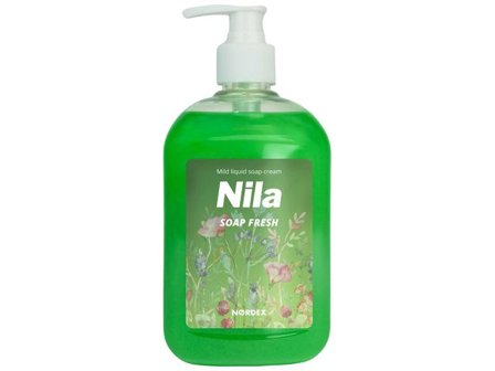 NILA Flytande handtvålen Mild, äpple, grön, 500ml - Lyreco - Städ och hygien - Tvål och hygien - Tvål - Flytande