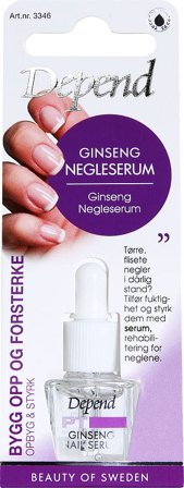 Depend Ginseng Negleserum 8 ml, Makeup, Neglepleje, Negleolie Og -Creme