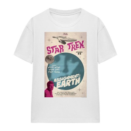 Star Trek Unisex Vuxen The Original Series Avsnitt 55 T-Shirt S