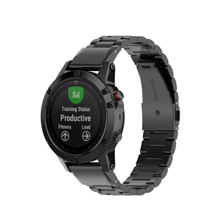 Metalarmbånd Garmin Fenix 7 Pro Sort