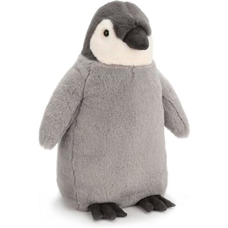 Jellycat Percy Pingvin Plysdyr, Medium 24 cm - Fugle Plyslegetøj - Klassisk Børnegave