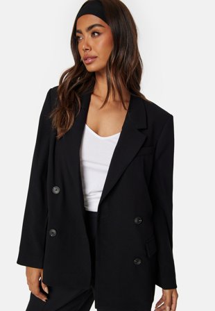 SELECTED Slftinni LS Relaxed Blazer Black Klær