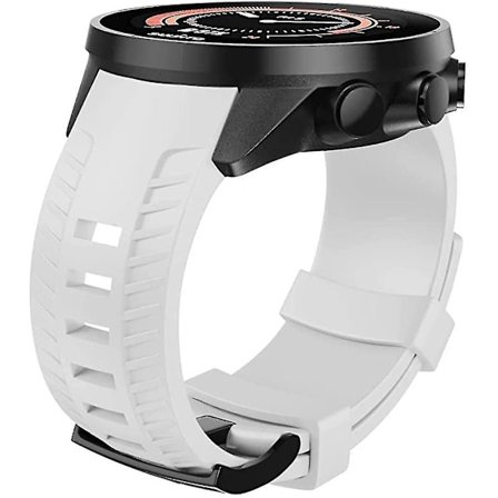 24mm Bredde Silikon Klokkereim For Suunto 9 Baro 24mm Bånd Sport Silikon Klokkereim Erstatning For Suunto 9 Smartklokker Bånd