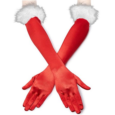 Pitkät satiinihansikkaat sulilla, ooppera, 1920-luvun tyyliin, morsiamen juhlahansikkaat