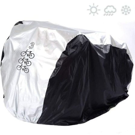 Cykelovertræk til 3 cykler - Vandtæt - Støvtæt - UV-beskyttelse