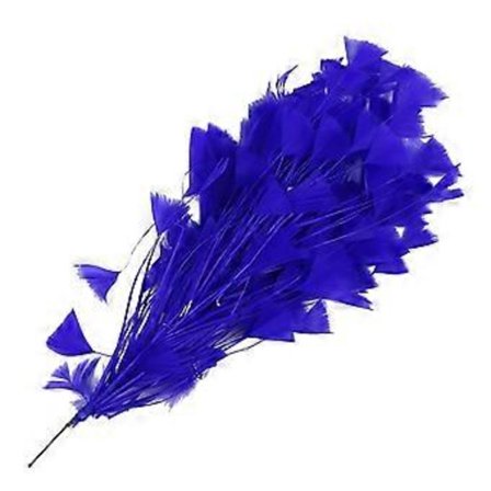 Värjätty kanaverkko kukkakoriste DIY-askartelukoristeluun 25-30cm (tumman sininen)