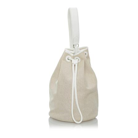 Hermès Vintage, Pre-owned Sac Marine GM Bag Wit, Dames, Maat:ONE Size,Canvas