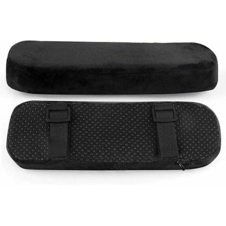 Armbågskudde, 2 st armstöd armbågsstöd armstödskudde mjuk armstödskudde armstödsöverdrag för kontorsstol