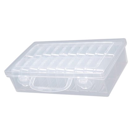 20 stk. oppbevaringsbokser i plast for håndverksutstyr, fiske, bærbar koffert
