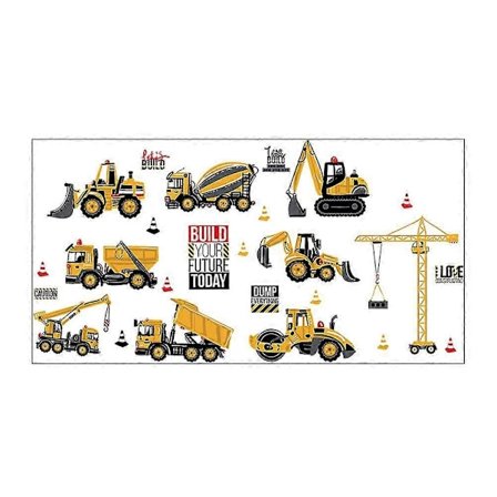 Ingeniør Lastbil Vægklistermærke