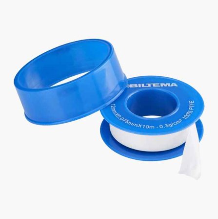 Gängtejp Standard 12 mm x 10 m PTFE - Biltema