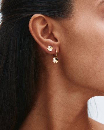 Edblad Lucky Hoops Mini Gylden Smykker Pige - Kids Brand Store