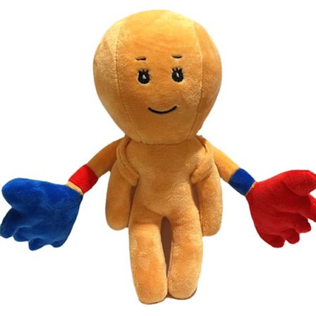 Plys bamse - 25CM, gul bamse, til fans samling drenge piger hjem