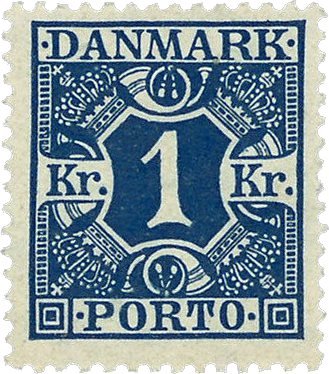 Danmark 1921 - Portomærke AFA 15 - Ubrugt