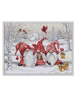 Broderikit Tavla Tre Nissar - Luca-S