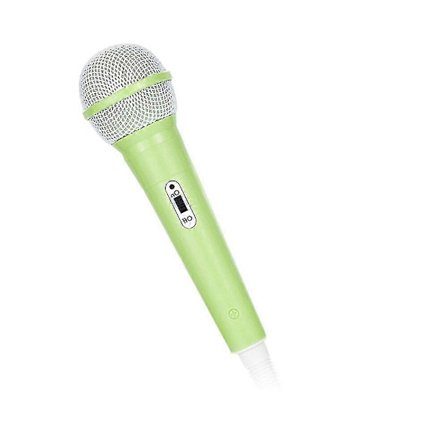 Mikrofon för barn, barnmikrofon för sång bärbar dynamisk mikrofon handhållen karaoke trådbunden mikrofon för flickor