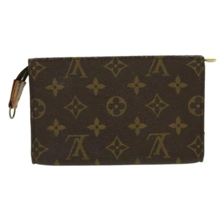 Louis Vuitton Vintage, Pre-owned Canvas pouches Bruin, unisex, Maat:ONE Size,leer