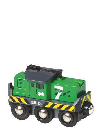 Brio 33214 Fragtlokomotiv, Batteridrevet Patterned BRIO