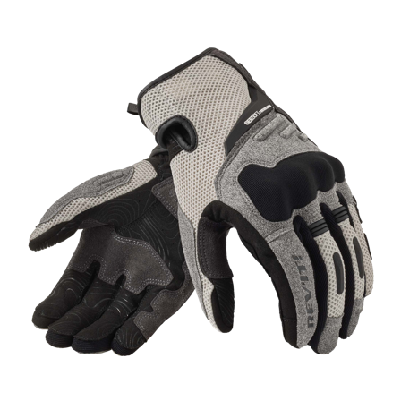 Guantes de Moto REV’IT! Cavern Gris claro/Negro L