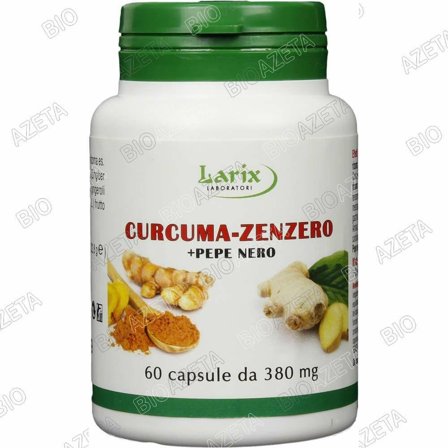 Larix Curcuma Zenzero Integratore 60 Capsule