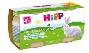 Hipp Omogeneizzato Coniglio E Patate 2x80g