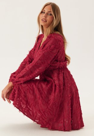 YAS - Yasparia Ls Dress - Jester Red