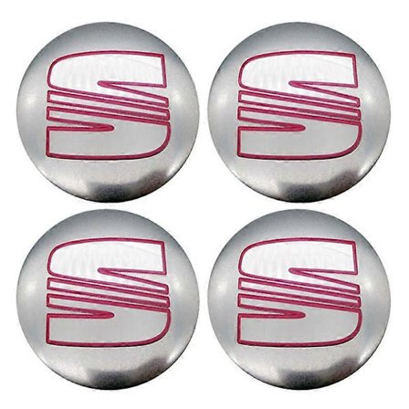 4 stk. 56 mm 60 mm Bilhjul Center Nav Kapsel Fælg Dæk Emblem Klistermærker Tilbehør Til Seat Ibiza 6j 6l Fr Ateca Altea Xl Leon 2 Leon_Surprise